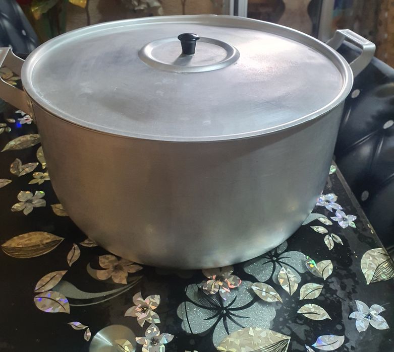 Кастрюля алюминиевая 15 литров