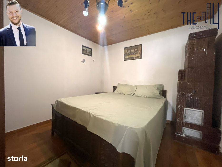 *Casă P+Pod(150 mp + 936 mp Curte)/Centrală proprie/Toate Utilitățile