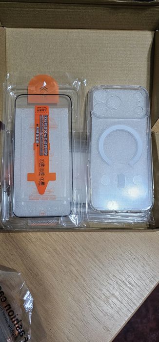 Set : husă  + folie iPhone 17 Pro Max