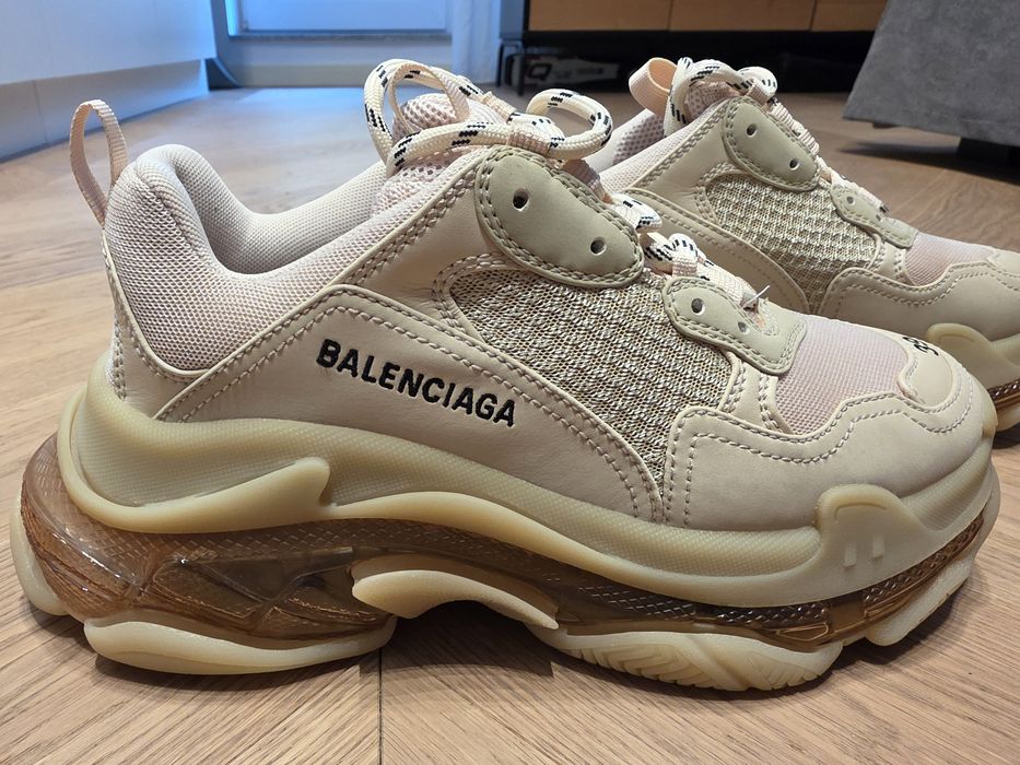 Balenciaga Triple S Clear Sole marime 39