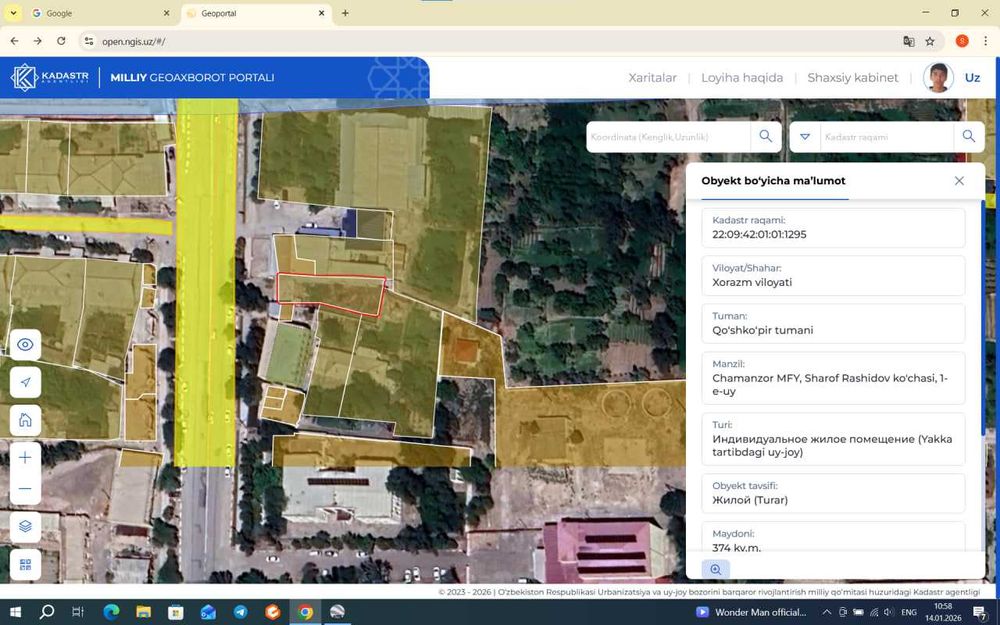 Qo'shko'pir tumanida Turar joy binosi sotiladi