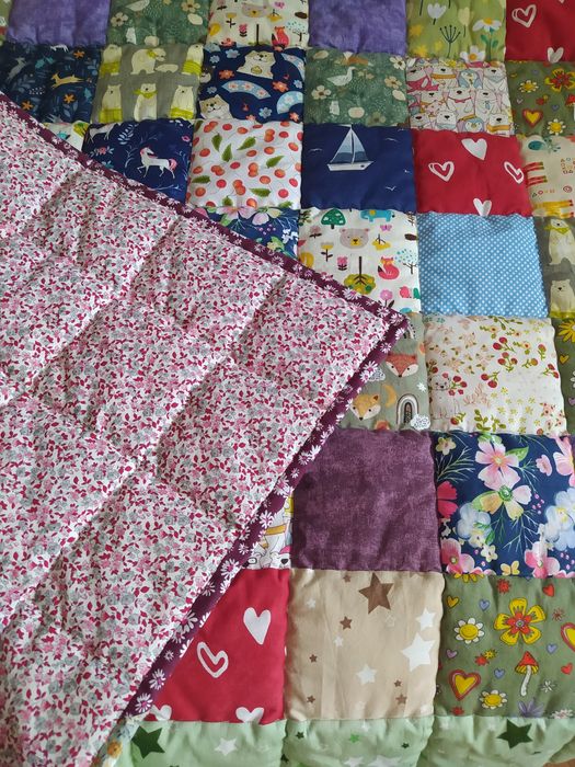 Одеяло лоскутное