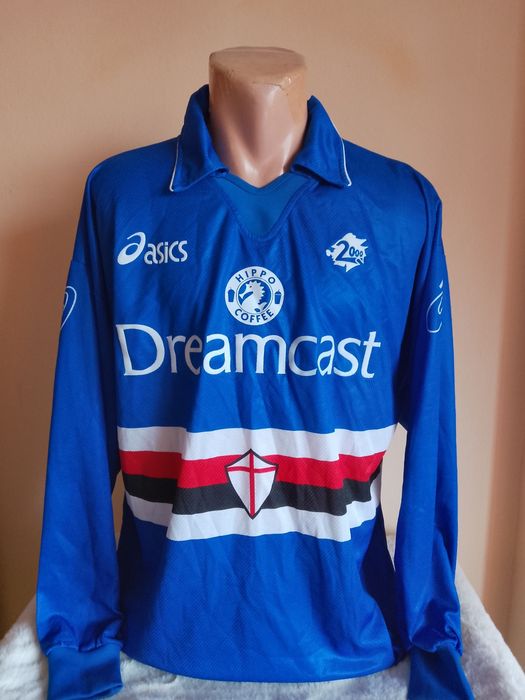 Tricou Fotbal Vintage Sampdoria 1999-2000