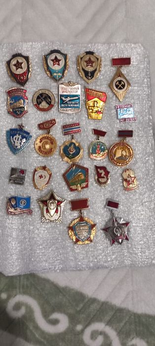 Значки времени ссср