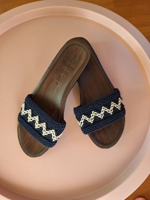 Slapi/papuci flip flop 36/37 negri noi