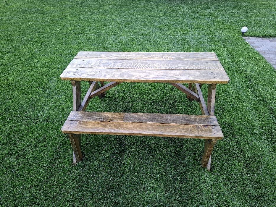 Masă cu băncuțe pt copii, măsuță copii, masa gradină