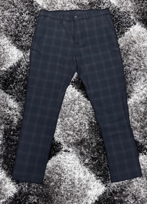 2 Pantaloni Zara barbati albastru inchis