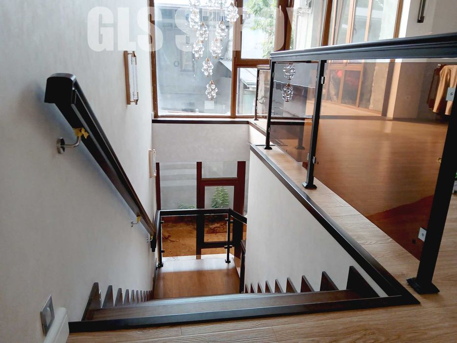 Перила, стеклянные перила, перегородки, perila oynalik, ограда, темир