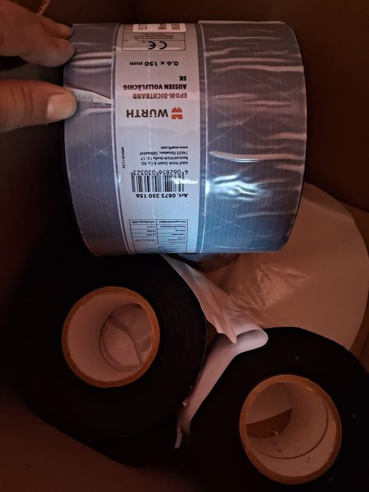 Folie antivant si epdm, pentru izolarea ferestrelor termopa