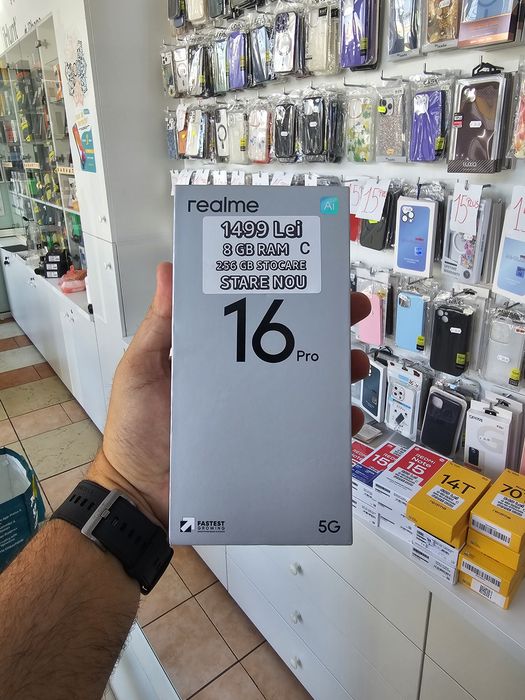 Realme 16 Pro, 8/256 GB, Sigilat, Garanție