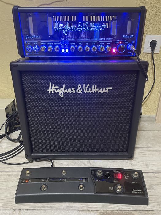 Hughes & Kettner GrandMeister + Footswitch + Cabinet