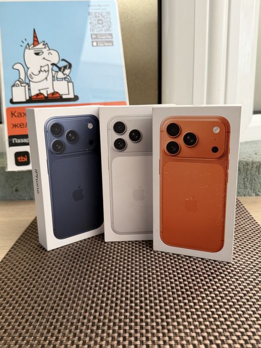 НОВИ! 256Gb *ЛИЗИНГ* iPhone 17 Pro Deep Blue Cosmic Orange Silver