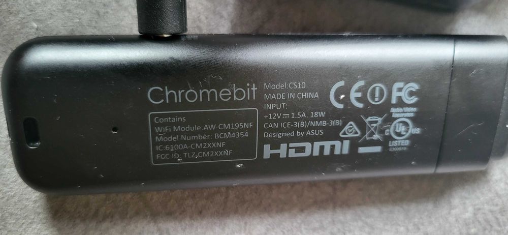 ASUS Chromebit CS10 16GB eMMC 2GB LPDDR3 PC Stick fuctional