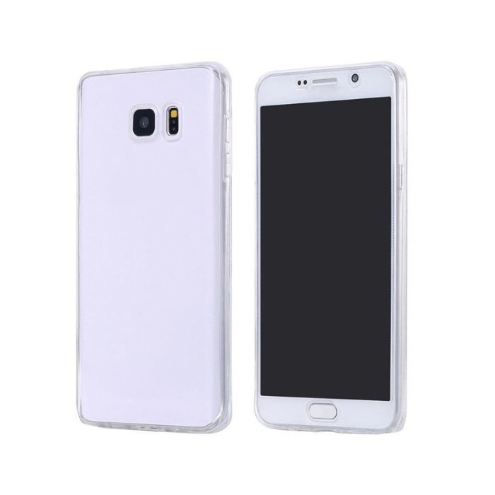 Husa CRYSTAL 360° fata + spate pentru Samsung Galaxy  S6 / S7
