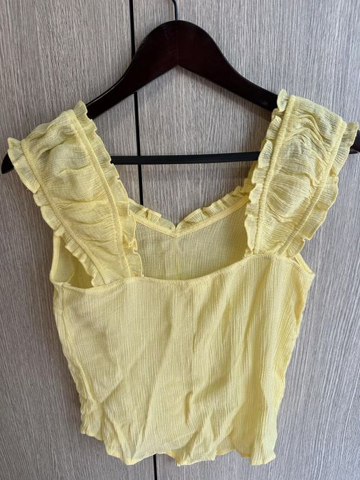 Жълт нов потник за момиче/жена