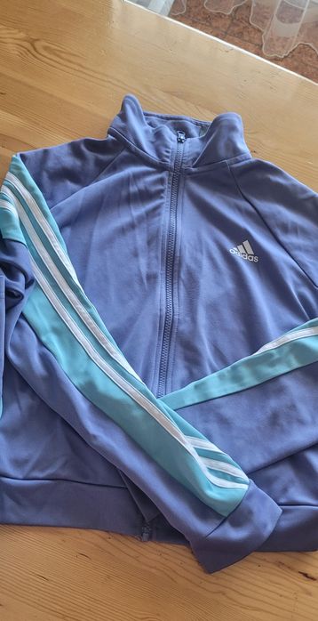 Adidas L анцуг лилаво и мента