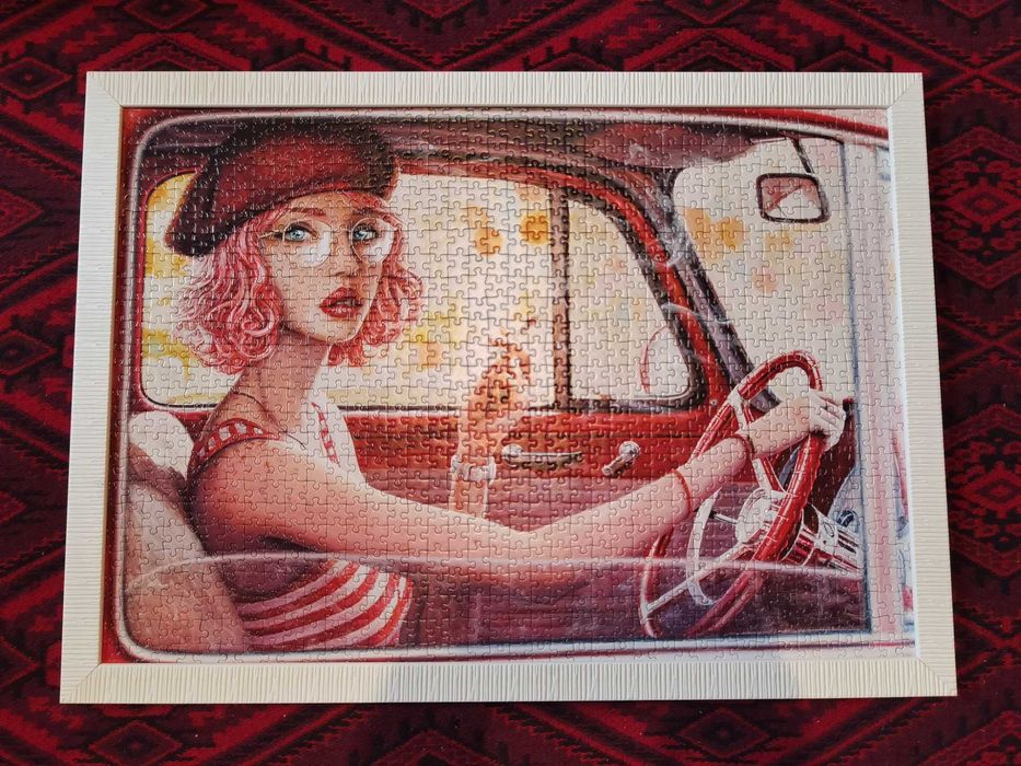 Пъзел , пъзели 1000 части с рамка