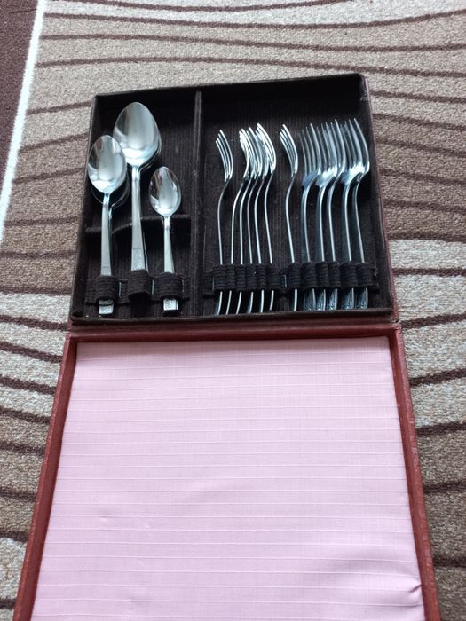 Руски прибори за хранене, неръждаема стомана Нови