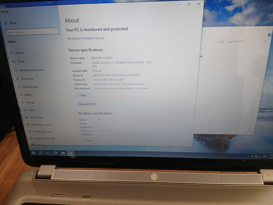 HP Pavilion Intel Core i7 17.3"