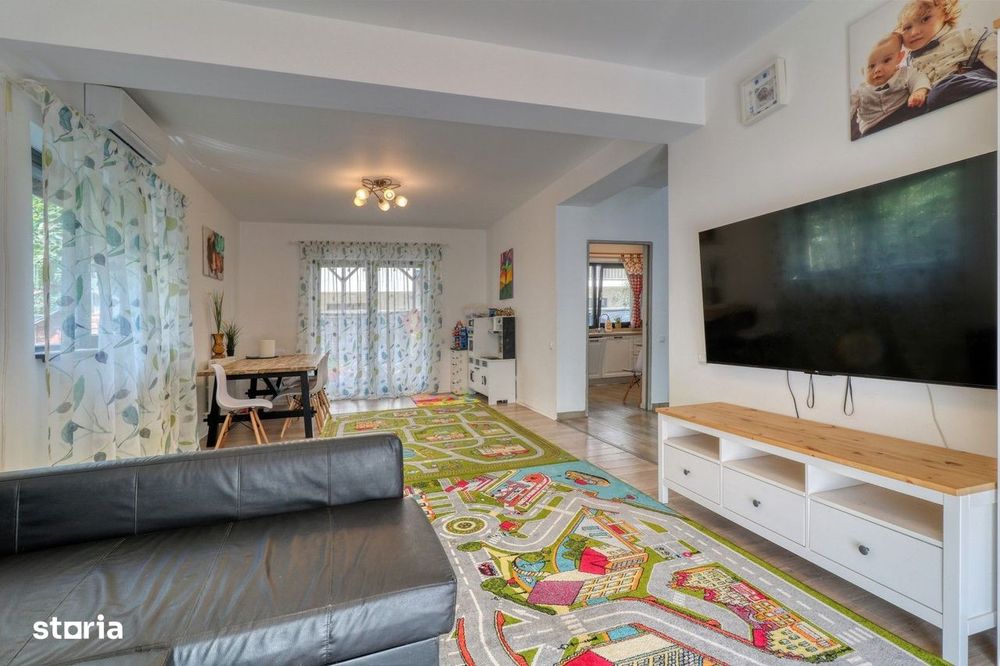 Tunari- Vilă individuală -4 camere si gradina-