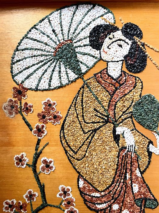 Мозайка пано винтидж