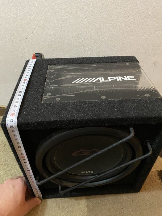 Subwoofer Auto Alpine SBG-844BR 20 cm 8 inch