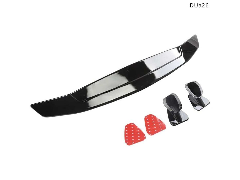 Aripa tuning universal negru lucios