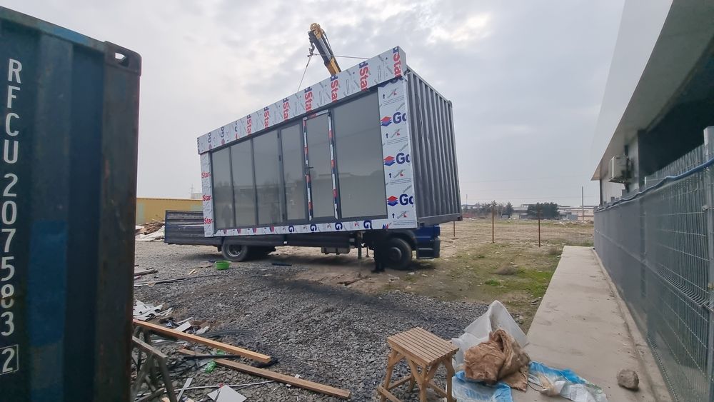 Konteyner Uylar Magazin Ofis Контейнер Домик Офис Магазина Сартарошхон