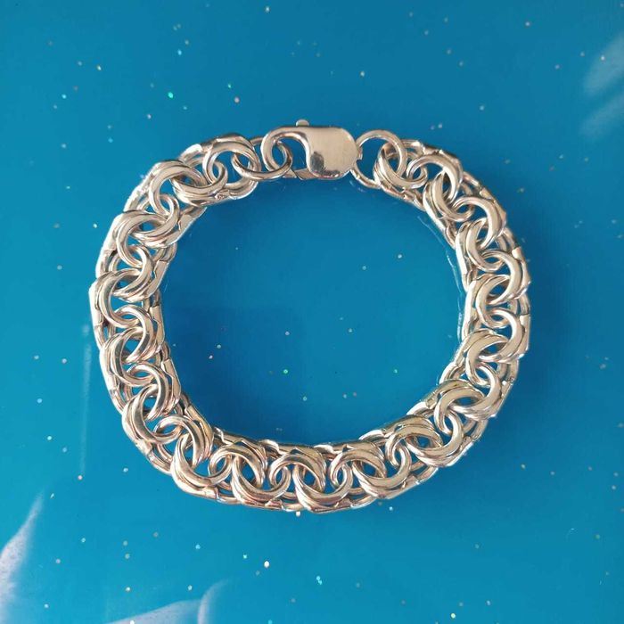 Браслет Бисмарк серебро 925