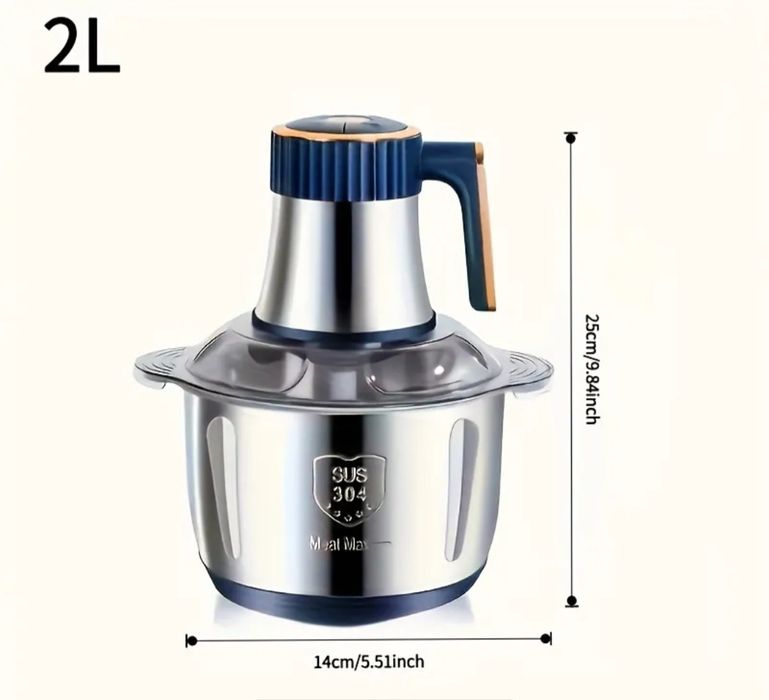 Месомелачка, резачка за зеленчуци, ядки, лук, тесто