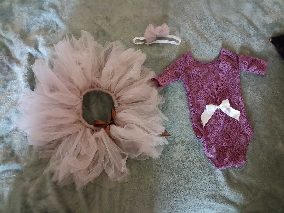 Туту пола + дантелено боди