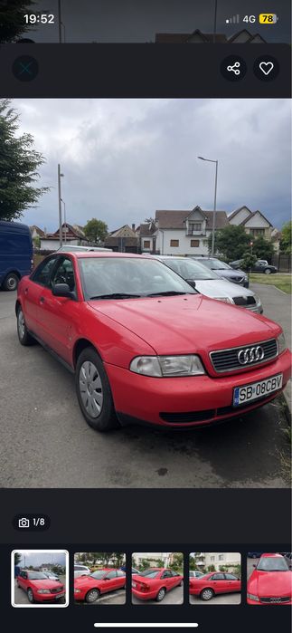Audi A4 benzina manuala