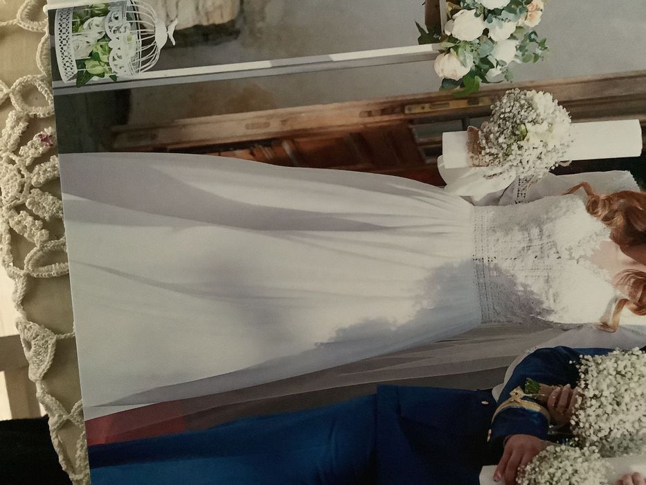 Rochie de mireasă ,diafana