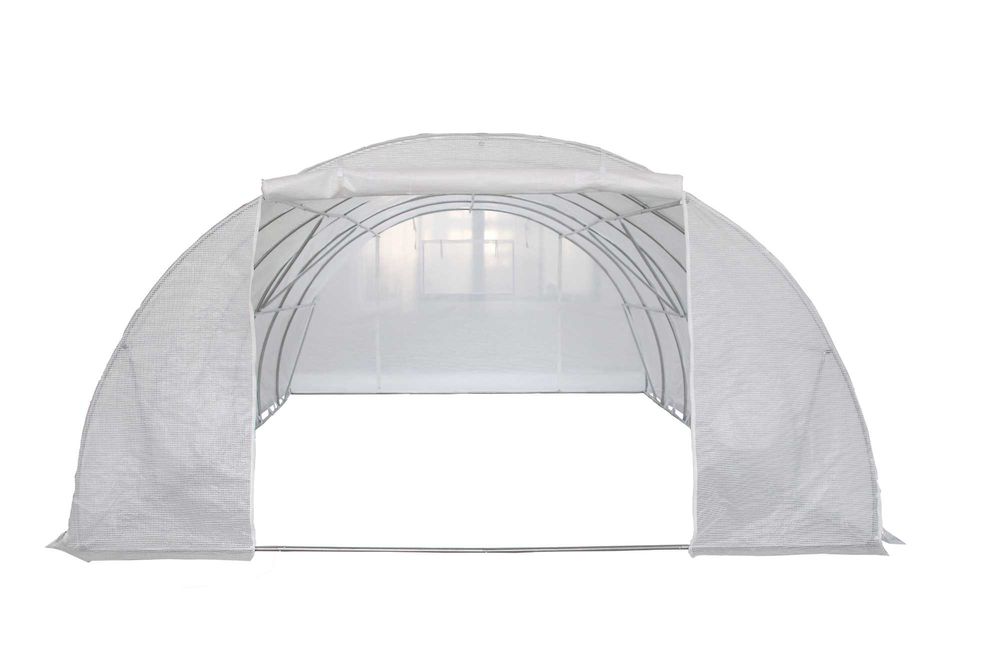 Оранжерия 8*4 метра, усилена, с две врати