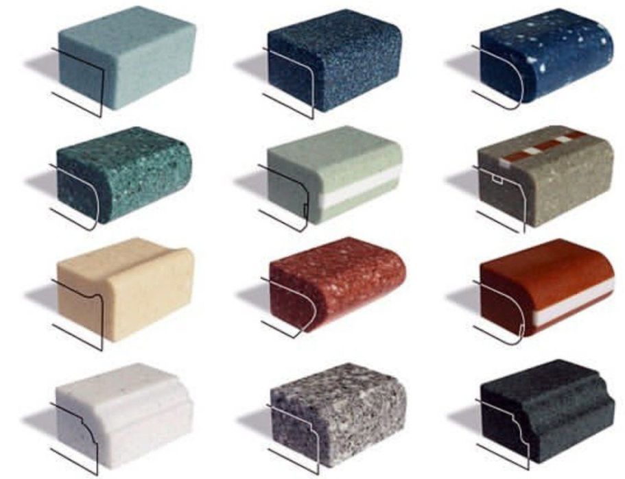 Столешницы из искусственного камня кварц акрил