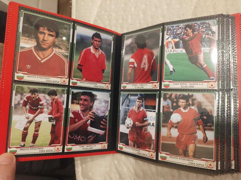 За колекционери: албум със 160 снимки на Христо Стоичков