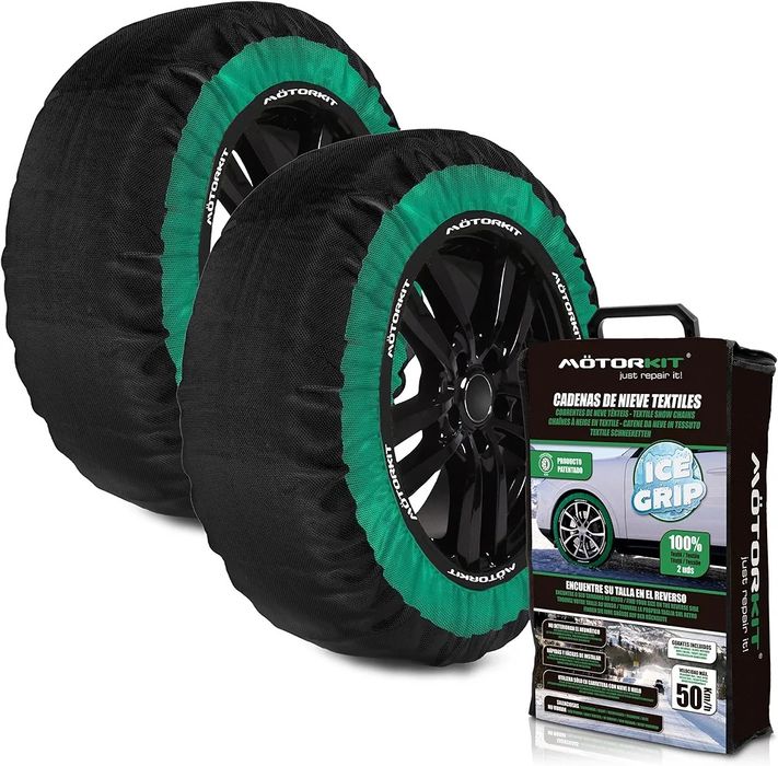 Motorkit Ice grip текстилни вериги 15", 16", 17", 18, 19"",
