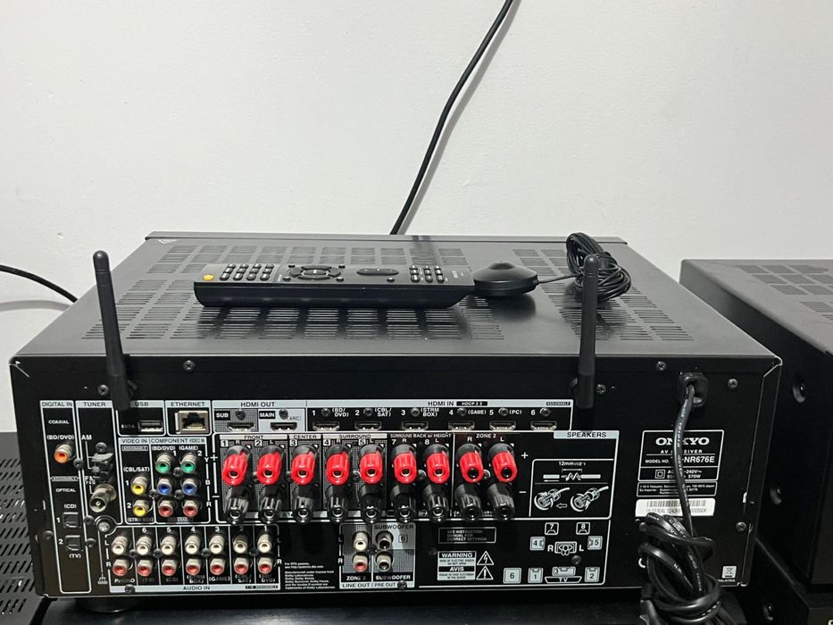 Onkyo TX-NR676E 7.2/4k/Atmos/Bluetooth/Wifi/Airplay/Spotify/usb etc.