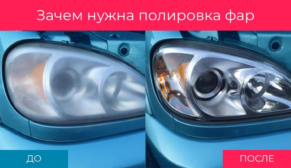 Химическая полировка фар