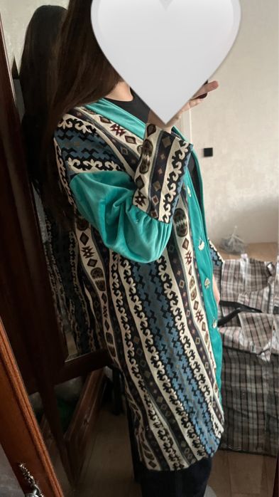 Продам этно шапан + тюбетейка