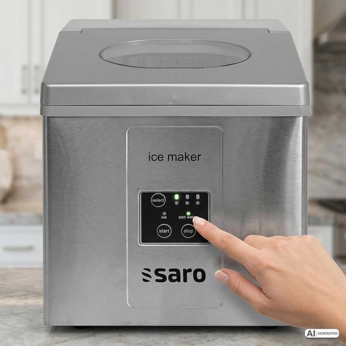 Ледогенератор Saro 15kg/24h, НОВО