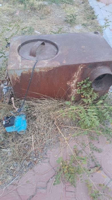 Печь угольная газовая