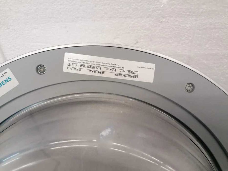 Hublou masina de spalat Siemens Bosch WM14T440BY, usa / H1