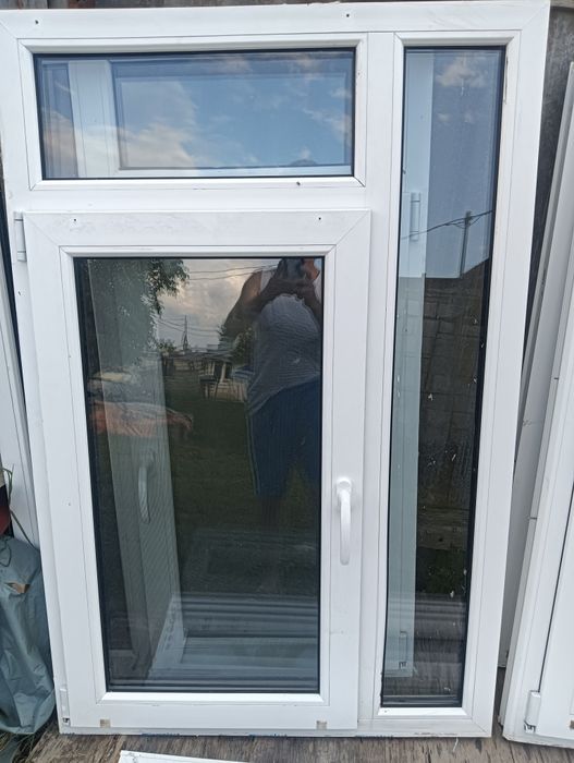 Tîmplărie PVC ,geamuri termopan second hend in perfecta stare cu deschidere oscilobatant aproape noi