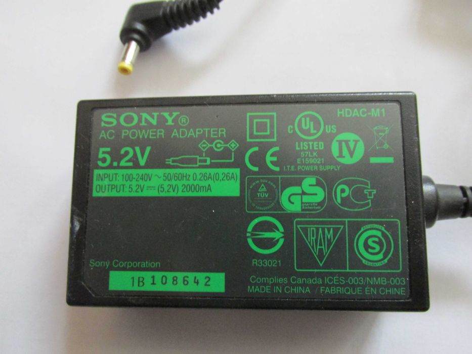 Alimentatoare SONY 5v  5.2v  6v