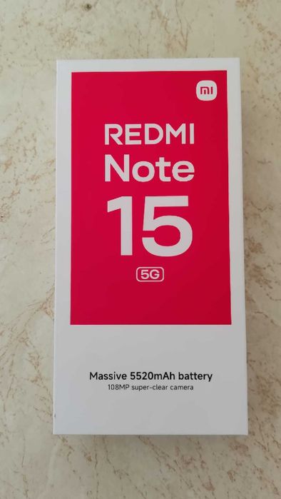 Xiaomi redmi note 15 5G 256gb 8+8 gbram