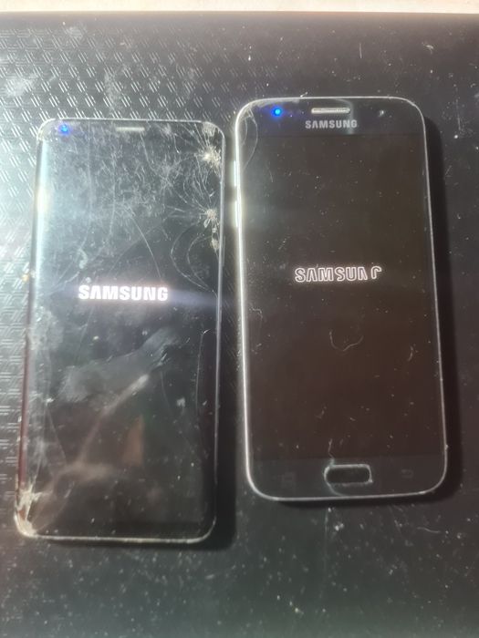 vand  2 telefone samsung   s7 display spart