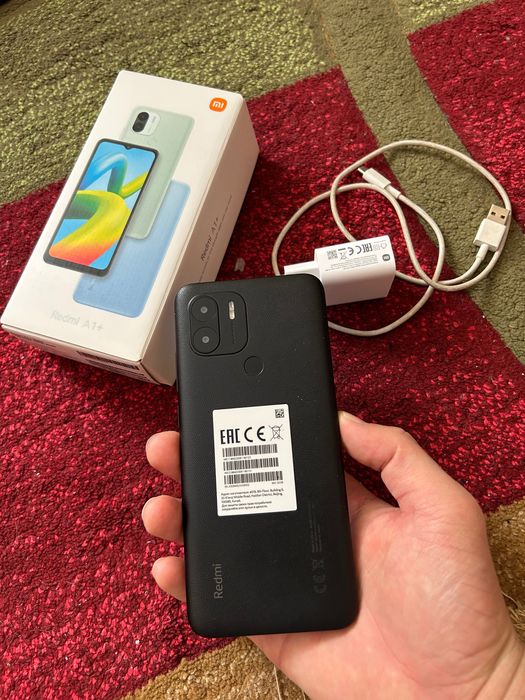 Redmi A2+ жагдай жаксы ремонт болмаган таза телефон каробка зарядка