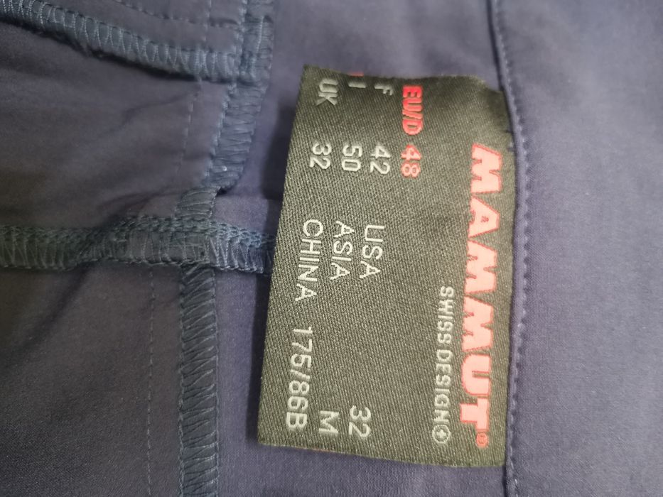 Mammut Runbold чисто нови мъжки туристически панталон. XS, S, M