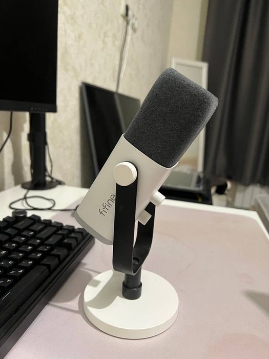 Микрофон fifine am8 белый